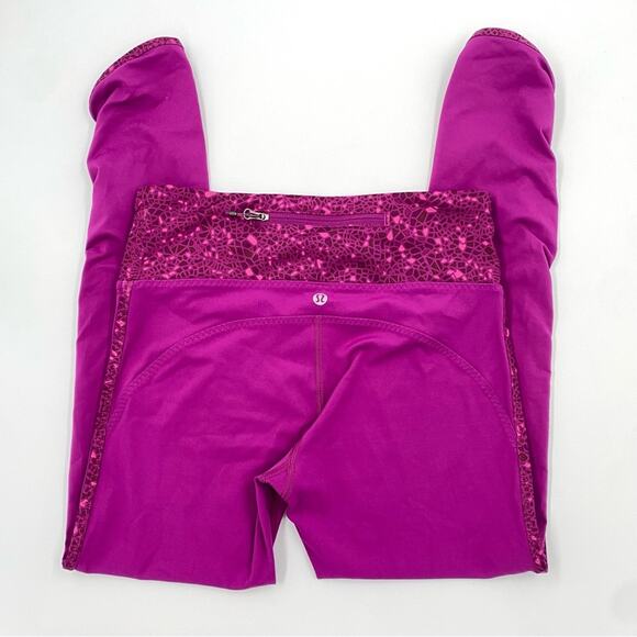 Lululemon Real Quick Tight‎ Regal Plum Size 6 Leggings - Picture 5 of 7